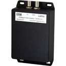 LEN LVIT03 VIDEO ISOLATION TRANSFORMER Analogue, DC blocking, hum eliminator, 2x BNC , fire-safe