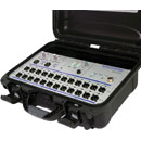 AUDIOPRESSBOX APB-224 C PRESS SPLITTER Portable, active, 2x in, 24x out, battery/mains, black