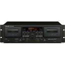 TASCAM 202MKVII CASSETTE RECORDER Dual transport, RCA/USB output, 3U rack mounting