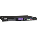 TASCAM SS-R100 SOLID STATE RECORDER Records WAV/MP3 to SD/SDHC/CF/USB media, S/PDIF, AES/EBU, 1U