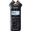 TASCAM DR-07X PORTABLE RECORDER 2-Channel WAV/MP3, micro SD/SDHC/SDXC, mic/line in, AB/X-Y cardi mic