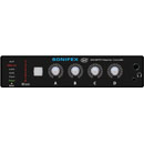 SONIFEX AVN-MPPR PRESENTER REMOTE AES67 AoIP, 4 channel, 6.35mm and 3.5mm jack headphone outputs