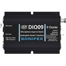 SONIFEX AVN-DIO09 AUDIO INTERFACE Dante, PoE powered, balanced XLR microphone to Dante