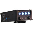 GLENSOUND BEATRICE B4+ AUDIO INTERCOM Beltpack, Dante Broadway, 4-channel, 3-pin FXLR connector