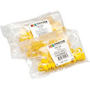 PARTEX CABLE MARKERS PA3-MBY.X Prefit, 8.0 - 16.0mm, letter X, black on yellow (pack of 100)