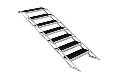 GLOBAL TRUSS GL6022 GT STAGE DECK STAIR Seven step, angle adjustable, height range 1000-1800mm