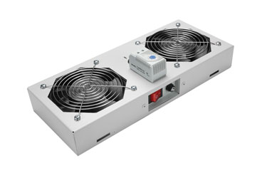 LANDE ES4550002/G-L FAN MODULE For ES455 and ES465 IP cabinet, 2 fan, filtered, switched