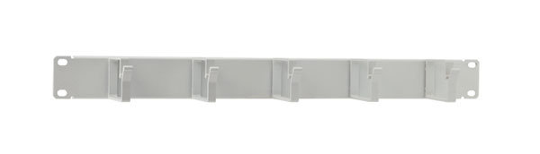 CANFORD RACK CABLE MANAGEMENT PANEL Horizontal, 5 ring, 1U, grey
