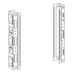 Lande Racks 19 Inch Profiles For Es466e 800mm High X 600 800mm Wide X 250 300mm