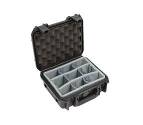 SKB 3I-0907-4DT iSERIES UTILITY CASE Waterproof, internal dim. 235x101x184mm, Think Tank dividers