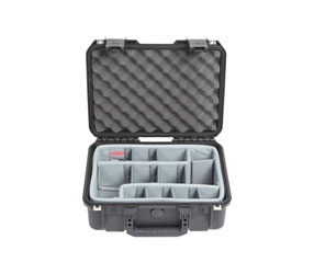 SKB 3I-1510-6DT iSERIES UTILITY CASE Waterproof, internal dim.381x267x149mm, Think Tank dividers