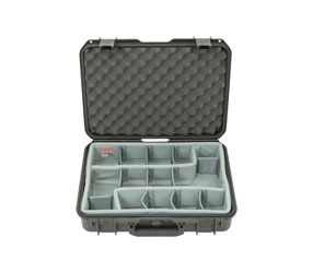 SKB 3I-1813-5DT iSERIES UTILITY CASE Waterproof, internal dim. 470x330x121mm, Think Tank dividers