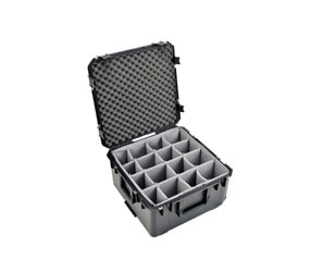 SKB 3I-2222-12B-D iSERIES UTILITY CASE Waterproof, internal dimensions 572x565x312mm, dividers