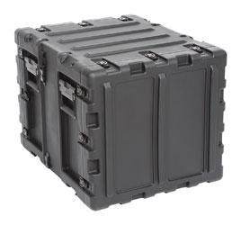 SKB 3RR-9U20-22B REMOVABLE SHOCK RACK CASE 9U, 20-inch depth, removable shockmount, black