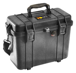 PELI 1430 PROTECTOR CASE Internal dimensions 360x162x295mm, empty, black