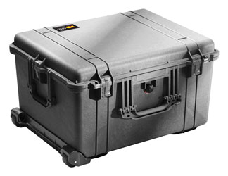 PELI 1620 PROTECTOR CASE Internal dimensions 543x414x319mm, empty, wheeled, black