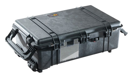 PELI 1670 PROTECTOR CASE Internal dimensions 714x419x234mm, empty, wheeled, black