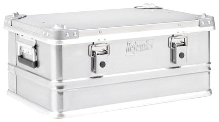 SKB DEFENDER DEF-KA64-003 ALUMINIUM BOX Internal dimensions 550 x 350 x 220mm, 2x handles, 2x locks