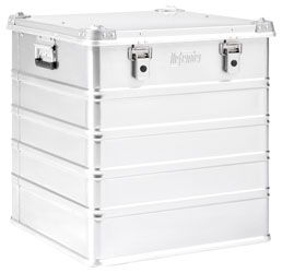 SKB DEFENDER DEF-KA74-008 ALUMINIUM BOX Internal dimensions 550 x 550 x 580mm, 2x handles, 3x locks