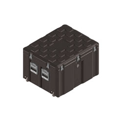 AMAZON AC7560-4307 CASE Internal dimensions 690x540x460mm, 4 handles, black