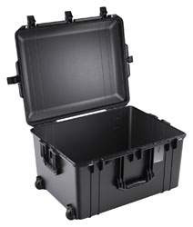 PELI 1637 AIR CASE Internal dimensions 595x446x337mm, empty, wheeled, black