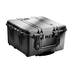 PELI 1640 PROTECTOR CASE Internal dimensions 602x610x353mm, empty, black