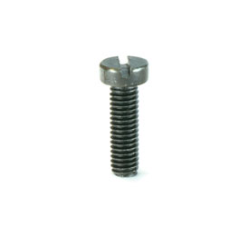 RACKMOUNT BOLTS Cheese, slotted, black, 20mm (pack of 25)