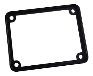 CANFORD EXTRUDED BOX BEZEL Black, for type 56 boxes