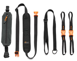 LOWEPRO GEARUP ACCESSORY STRAP KIT For GearUp Pro Camera Box, 5-piece kit