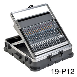 SKB 1SKB19-P12 MIXER CASE Pop-up, 12U rack mounting frame