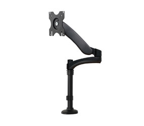 B-TECH BT7383 FLAT SCREEN MOUNT Desk, universal, tilt, swivel, VESA 100, dual articulated arm