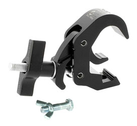 DOUGHTY T58306 TRIGGER CLAMP Slimline, with M10 x 35 bolt and wingnut, black