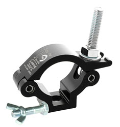 DOUGHTY T58086 HOOK CLAMP With M12 x 50 bolt and wingnut, black