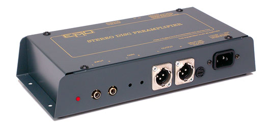 EMO E235 DISC PHONO PREAMPLIFIER 2 channel, balanced XLRM outputs