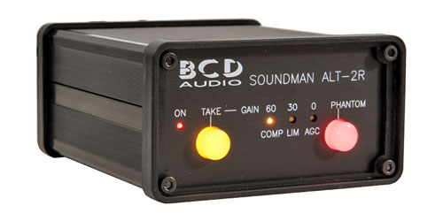 BCD ALT-2R PRE-AMPLIFIER Mic, line, auto, single input, compressor, limiter, remote control