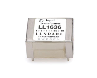 LUNDAHL LL1636 TRANSFORMER Analogue audio, PCB, microphone input