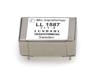 LUNDAHL LL1587 TRANSFORMER Analogue audio, PCB, microphone input