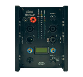 DACS TEST LAB+ AUDIO TEST BOX Signal path, cable, and remote testing