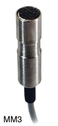 LINDOS MM3 Microphone, calibrated, for MS1, MS10, MS20