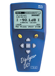 NTI DL1 DIGILYZER SIGNAL ANALYSER Digital audio, without calibration certificate