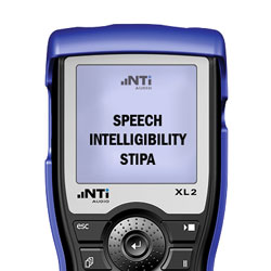 NTI SPEECH INTELLIGIBILITY STIPA OPTION Firmware for XL2 Analyser