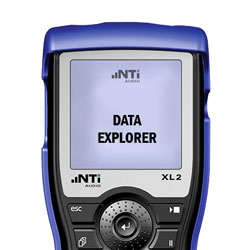 NTI DATA EXPLORER OPTION Firmware for XL2 Analyser, installation version