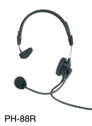 RTS PH-88R Single muff headset, XLR 4-pin male
