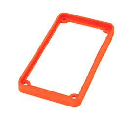 TECPRO Spare bezel for BP1 series beltpack, orange