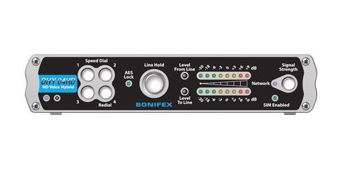 SONIFEX DHY-04HD TELEPHONE BALANCE UNIT Digital, HD, single, AES/EBU, Ethernet, desktop