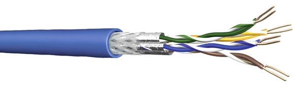 DRAKA CATEGORY 6 CABLE S/FTP (UC400 HS23) Blue