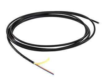 AFL DNS-5395 CABLE Tactical micro-breakout, multimode 50/125 OM3, 2 fibres, black