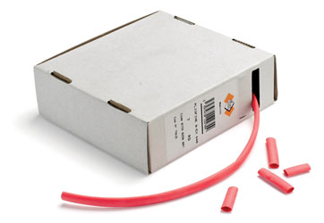 HEAT SHRINK SLEEVING Flexible, 4.8mm White, 8m length