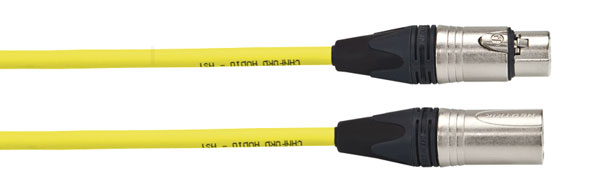 CANFORD CABLE 3FXX-3MXX-HST-1m, Yellow