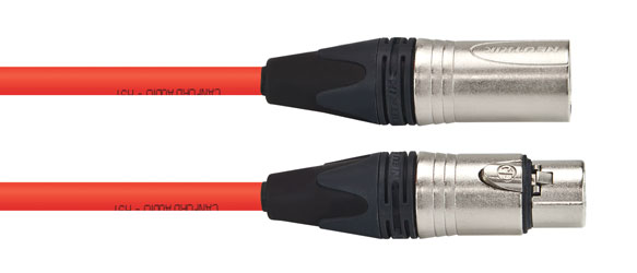 CANFORD CABLE 3FXX-3MXX-HST-0.5m, Red